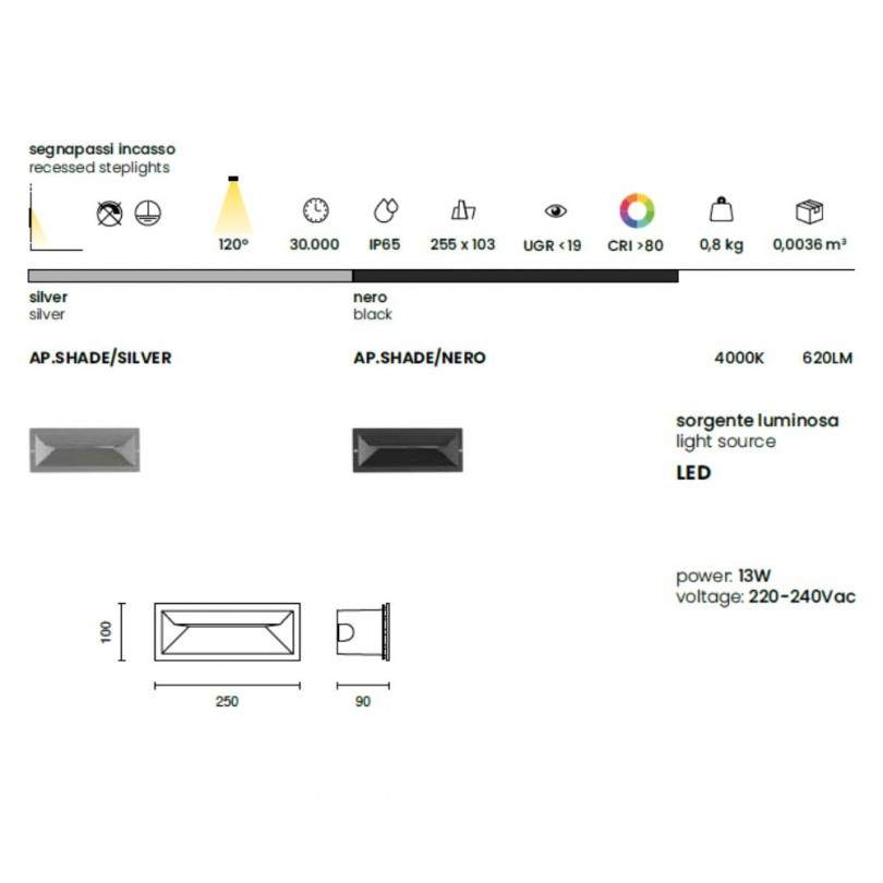 Segnapasso SHADE- Ondatech Segnapasso SHADE- Ondatech