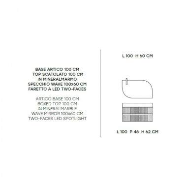 Mobile bagno ARTICO4 100... 2