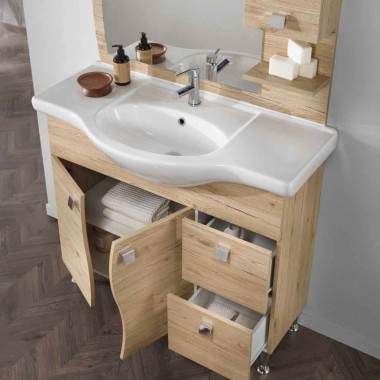 Mobile bagno ONDA 70 CM- Modo 2