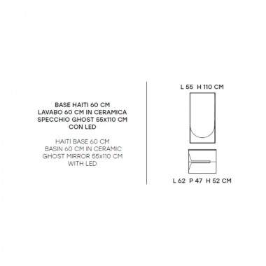 Mobili bagno HAITI1 60 CM-... 2