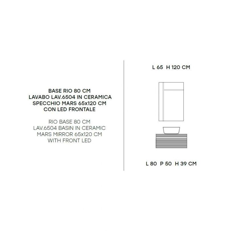Mobile bagno RIO 80 CM- Modo Mobile bagno RIO 80 CM- Modo