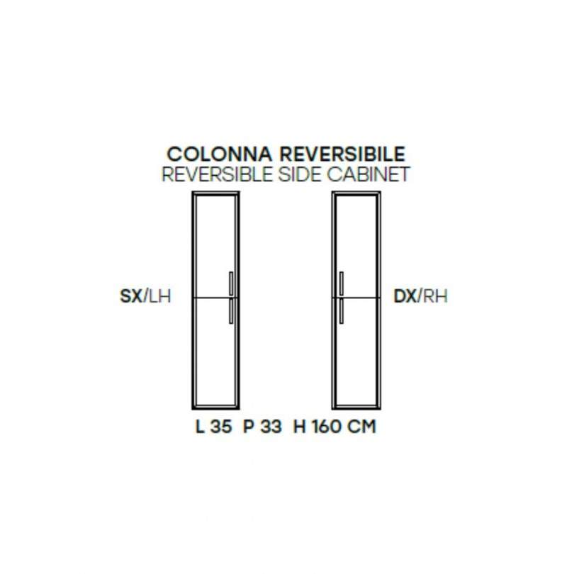 Colonna reversibile CLASSIC- Modo Colonna reversibile CLASSIC- Modo