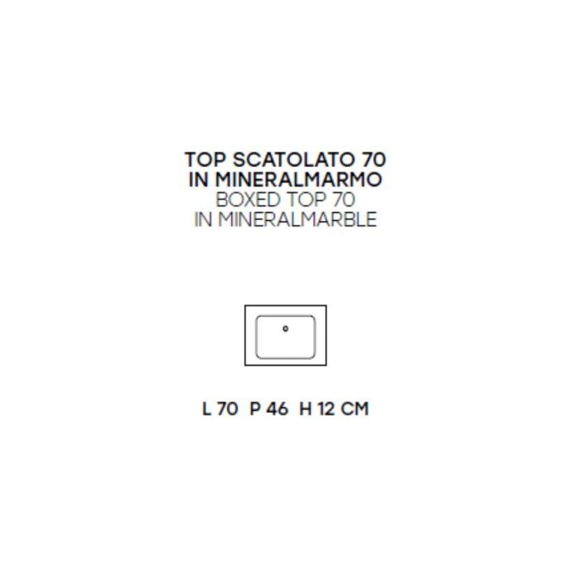 Top scatolato RIGHE- Modo