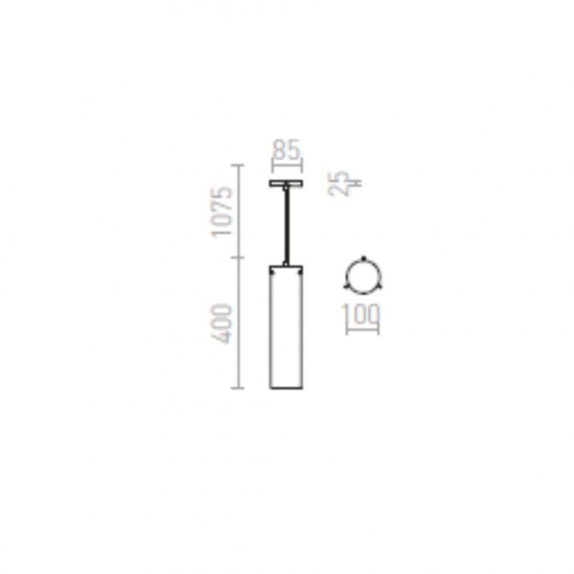 Lampada sospesa GARNISH - Rendl light