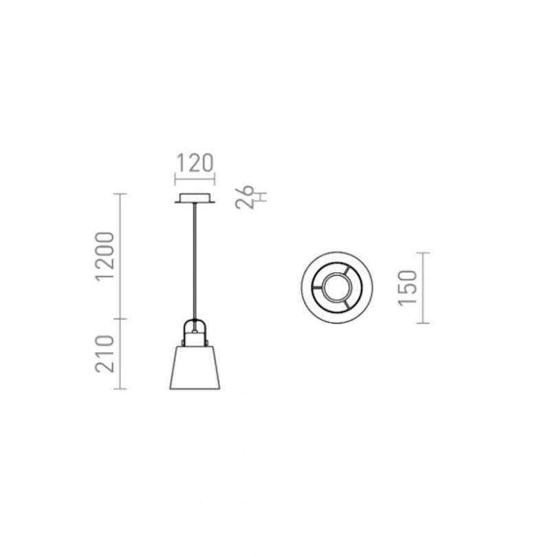 Lampada sospesa CHOUPETTE - Rendl light