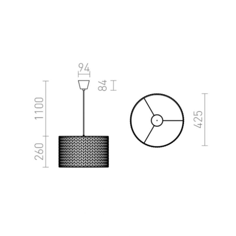 Lampada sospesa AINO - Rendl light Lampada sospesa AINO - Rendl light