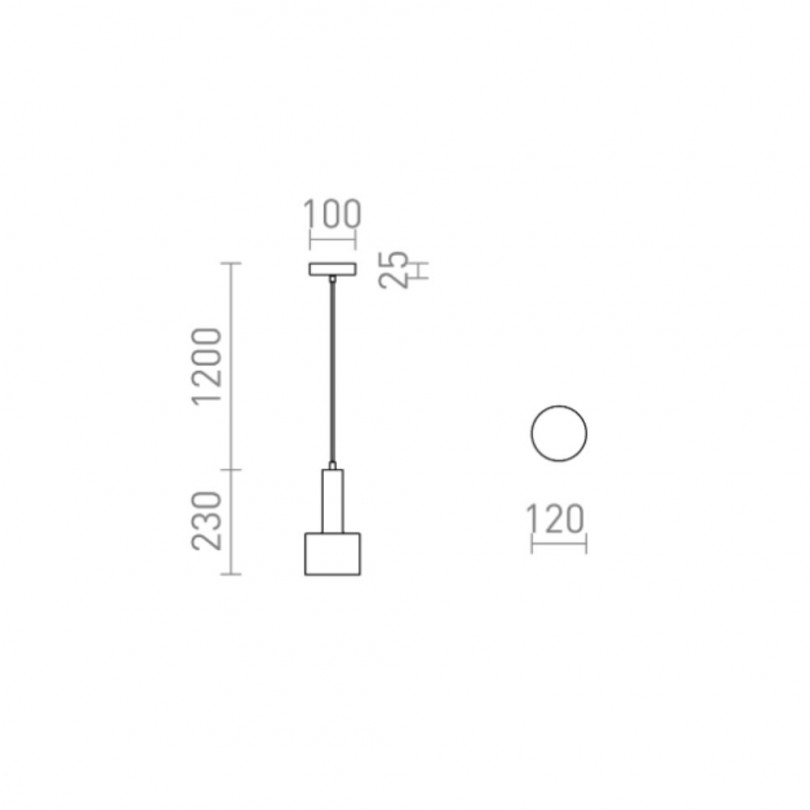 Lampada sospesa GIULIA - Rendl light Lampada sospesa GIULIA - Rendl light