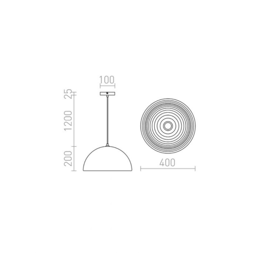 Lampada sospesa CARISSIMA - Rendl light
