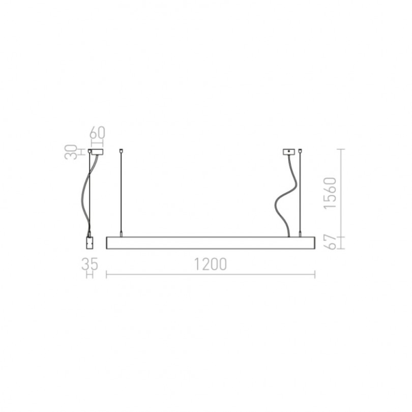 Lampada sospesa PESANTE - Rendl light Lampada sospesa PESANTE - Rendl light