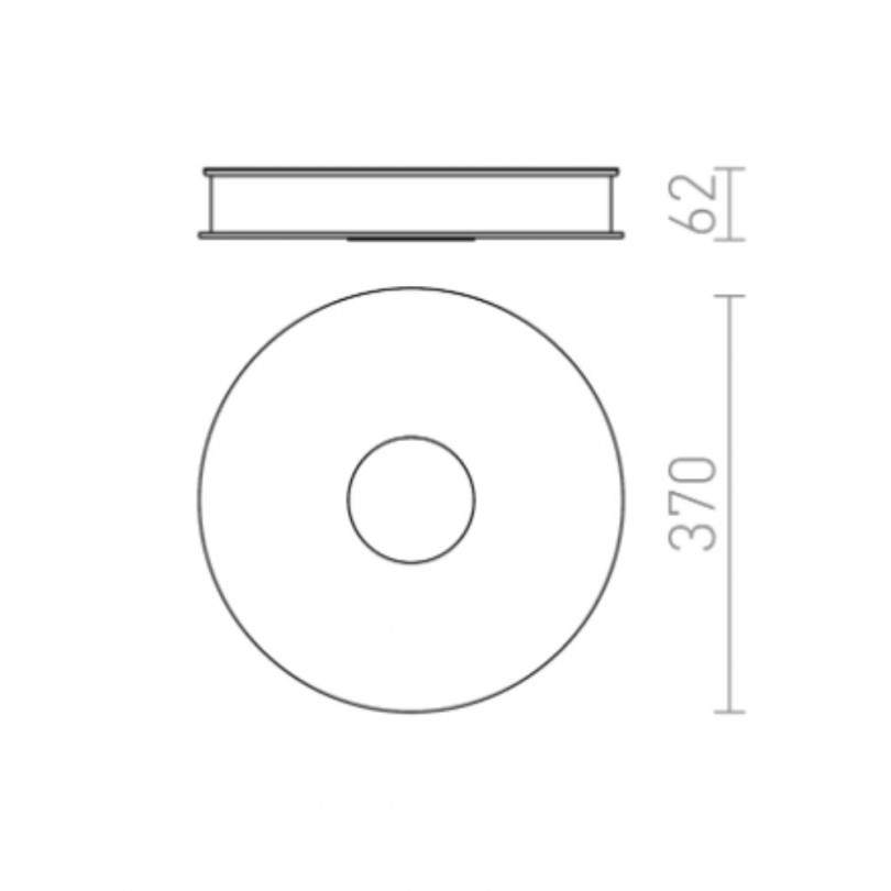 Plafoniera ASTERI - Rendl light