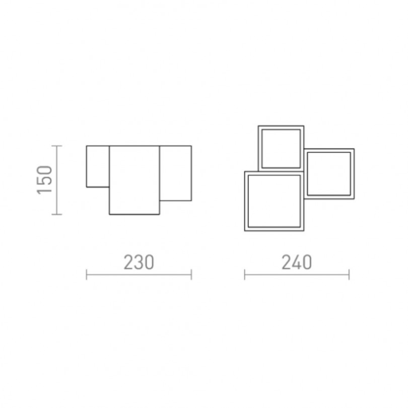Faretto JACK3 - Rendl light