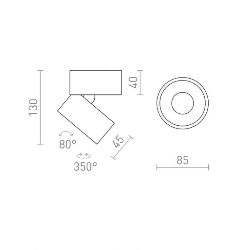 Faretto ALBANO - Rendl light