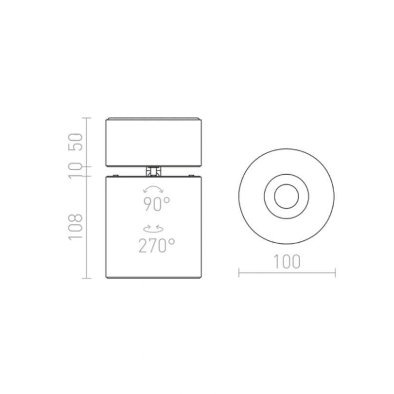 Faretto CONDU - Rendl light