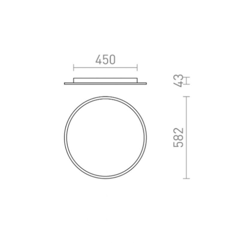 Plafoniera CIEL - Rendl light