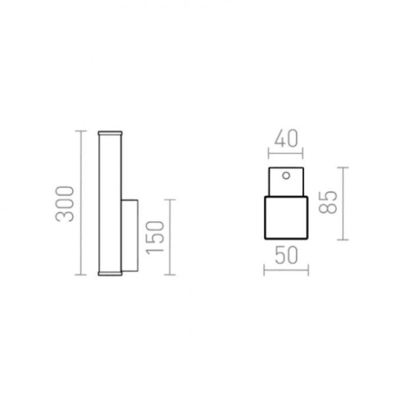 Lampada a parete ALLAN - Rendl light