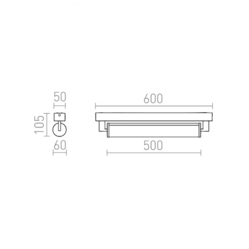 Lampada a parete ROCCA - Rendl light Lampada a parete ROCCA - Rendl light