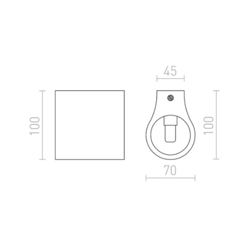 Lampada a parete GINA - Rendl light Lampada a parete GINA - Rendl light