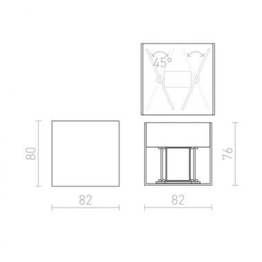 Applique CARRE - Rendl light 2