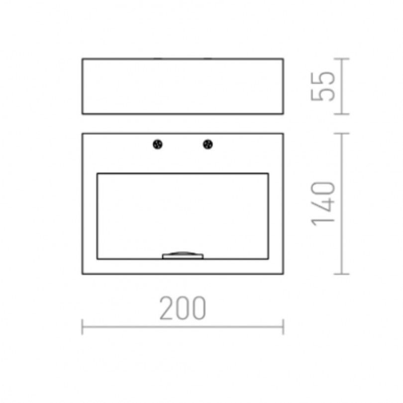 Lampada a parete NEMAN - Rendl light
