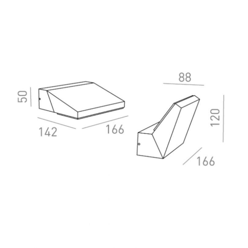 Applique da esterno TWIST - Rendl light Applique da esterno TWIST - Rendl light