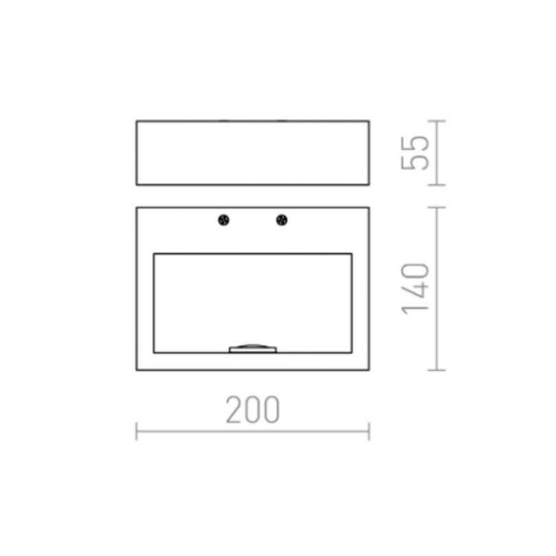 Lampada a parete NEMAN - Rendl light