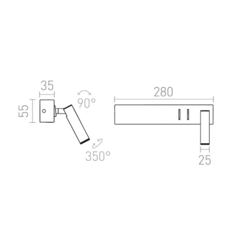 Faretto ODEON - Rendl light