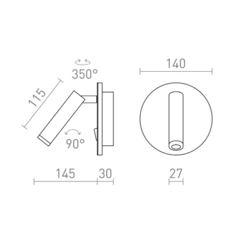 Applique THALIA - Rendl light