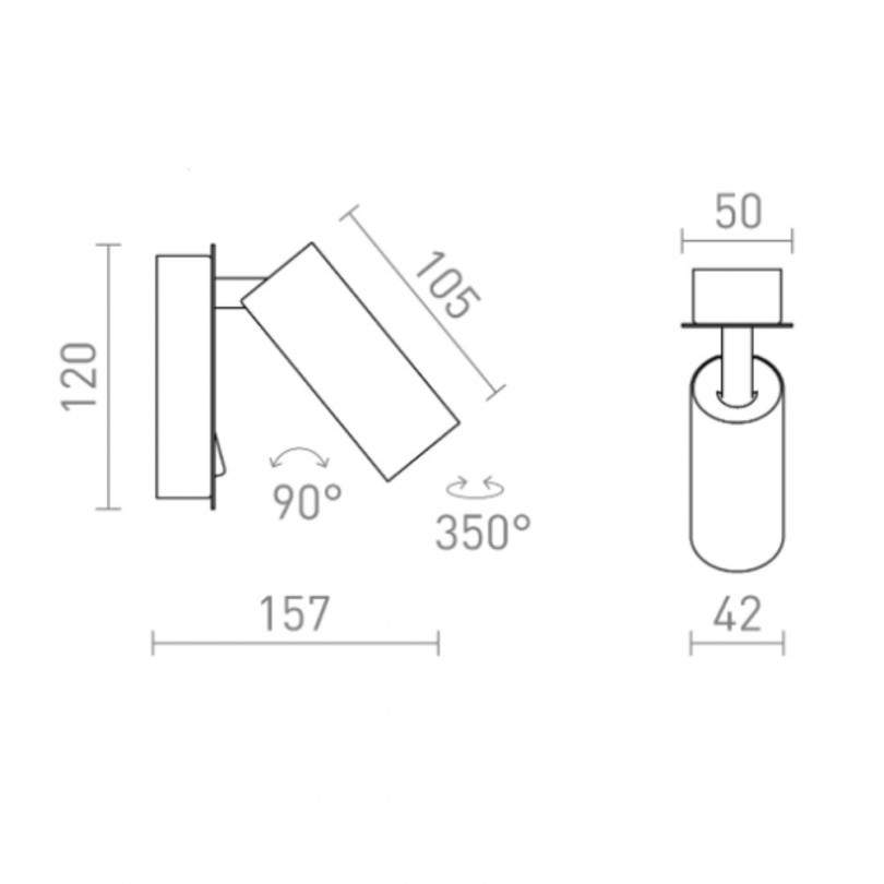 Applique TAPIO - Rendl light