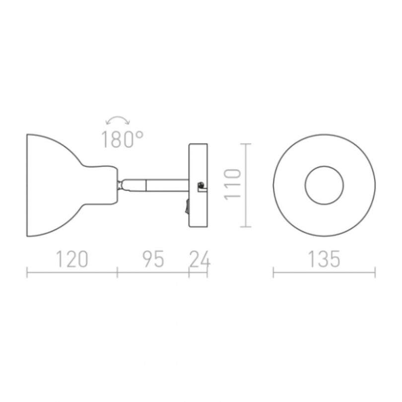 Applique BAROQUE - Rendl light