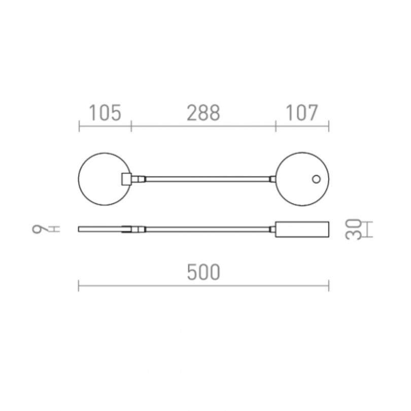 Lampada a parete CELESTE - Rendl light