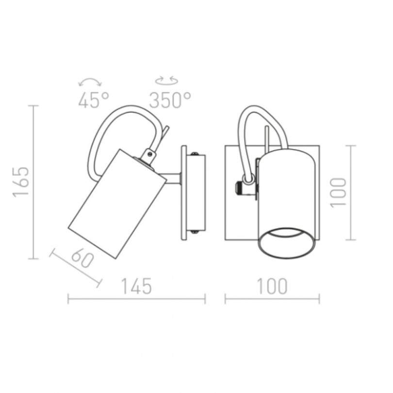 Faretto BUGSY - Rendl light