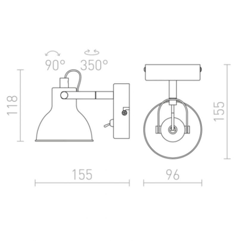 Faretto ROSITA - Rendl light