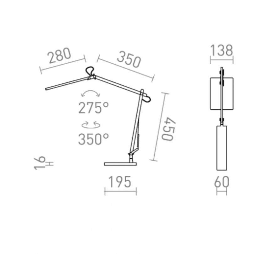 Lampada da tavolo NORMA - Rendl light Lampada da tavolo NORMA - Rendl light