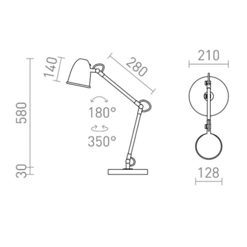 Lampada da tavolo DANNY - Rendl light