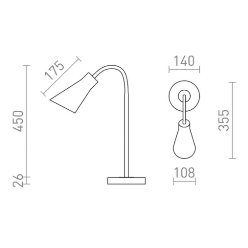 Lampada da tavolo ANIKA - Rendl light