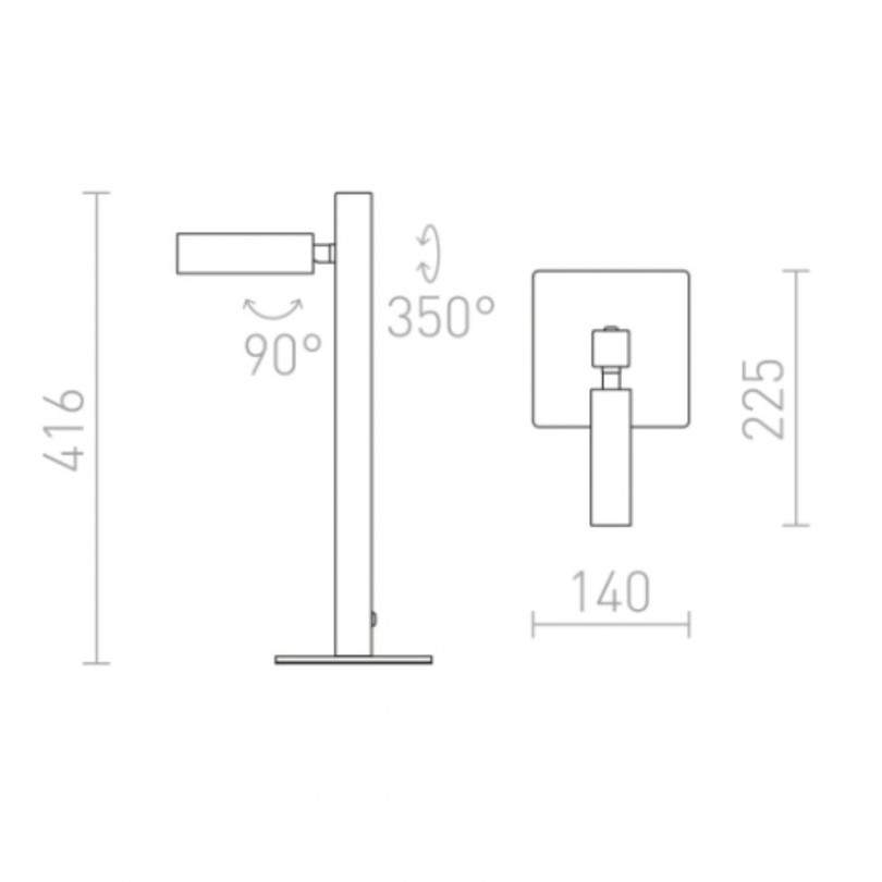 Lampada da tavolo FADO - Rendl light