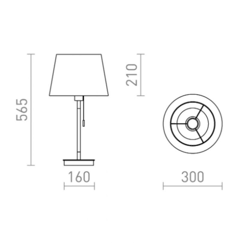 Lampada da tavolo KEITH/ AMBITUS -... Lampada da tavolo KEITH/ AMBITUS -...