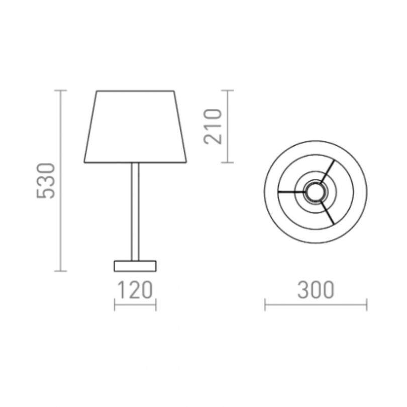 Lampada da tavolo MAUI/ AMBITUS -...