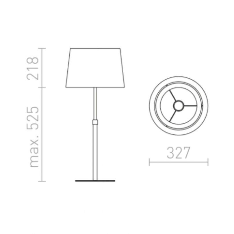 Lampada da tavolo ESPLANADE - Rendl...