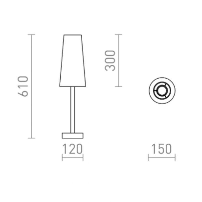Lampada da tavolo MAUI/ CONNY - Rendl... Lampada da tavolo MAUI/ CONNY - Rendl...