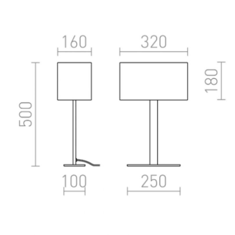 Lampada da tavolo PLAZA M - Rendl light