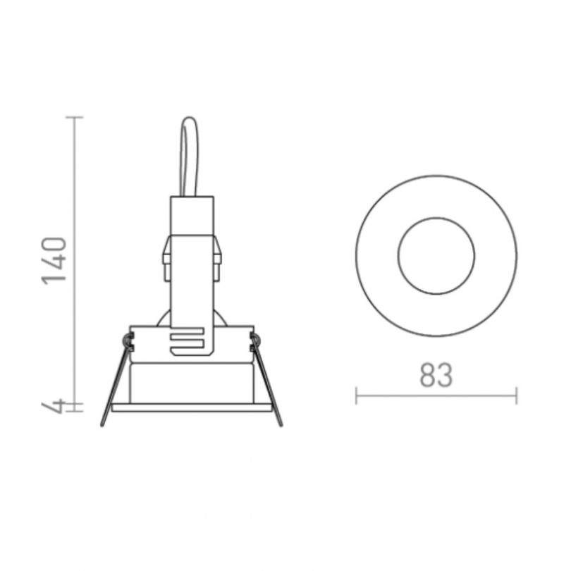 Faretto BELLA - Rendl light