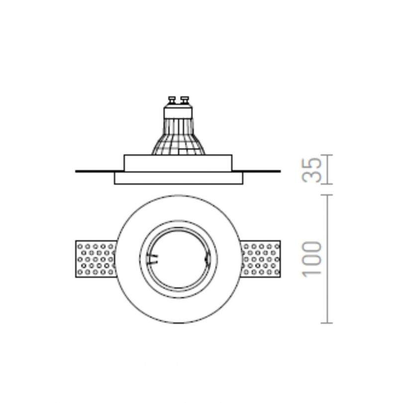 Faretto DANDY - Rendl light