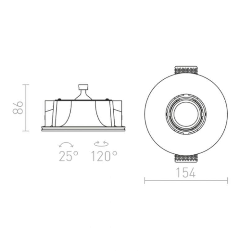 Faretto DINGO S INCLINABILE - Rendl... Faretto DINGO S INCLINABILE - Rendl...