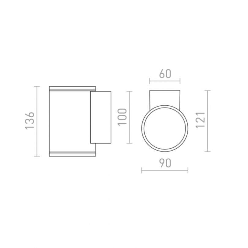 Lampada da soffitto LIZZI - Rendl light