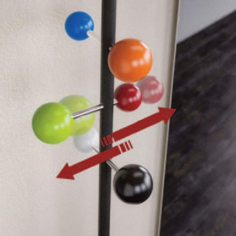 Appendiabiti a parete PUNTO E VIRGOLA...