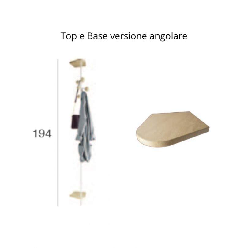 Appendiabiti a parete PUNTO E VIRGOLA...