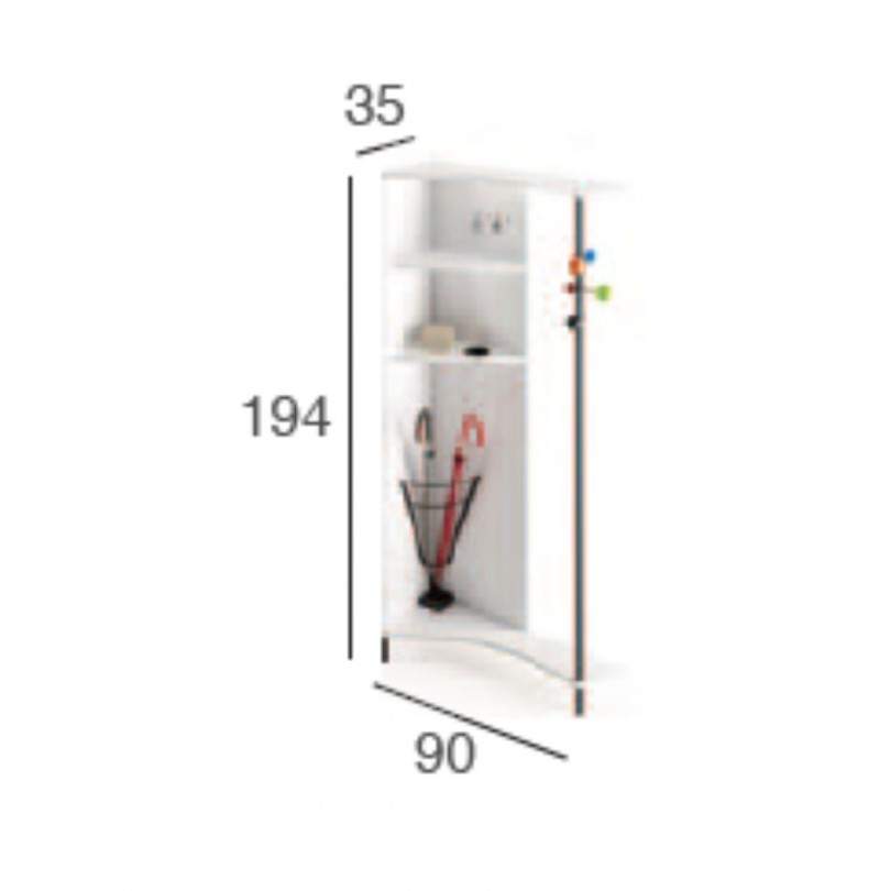 Mobile per ingresso PUNTO E VIRGOLA...