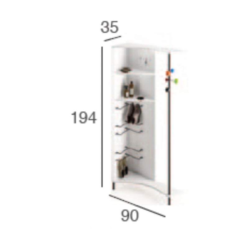 Mobile per ingresso PUNTO E VIRGOLA...