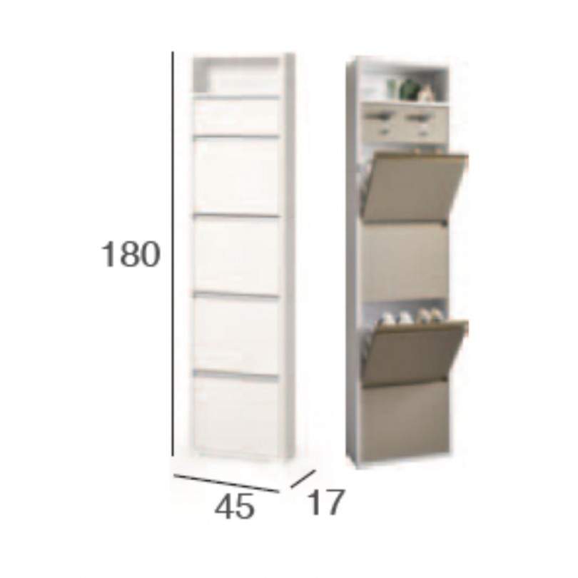 Scarpiera HOPLA' ART.954 - Maconi Scarpiera HOPLA' ART.954 - Maconi